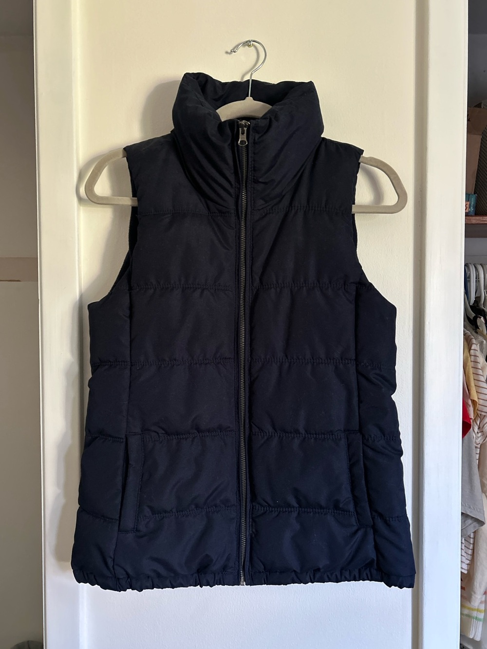 Old Navy Blue Puffer Vest
